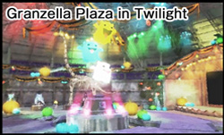 Granzella Plaza in Twilight